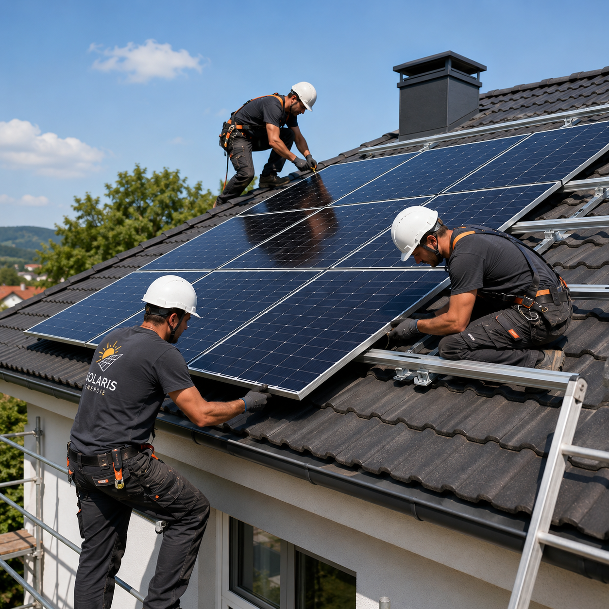 Installation panneaux solaires NovEnergie